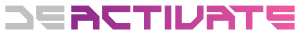 deactivate logo